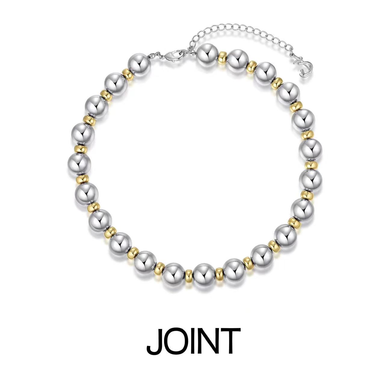 Two-Tone Bead Necklace